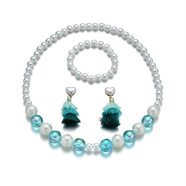 超Q粉彩流蘇 黏貼式耳環飾品盒 (3件組)