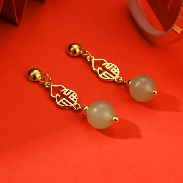 福韻雅緻耳環 耳針/無耳洞黏貼式耳環