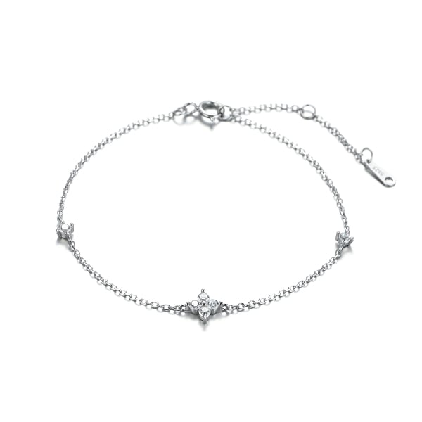 幸運戀語手鍊[純銀]